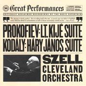 Kodaly: Hary Janos Suite; Prokofiev: Lt Kije Suite / Szell