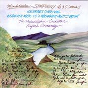 Mendelssohn: Symphony No 3, Hebrides / Ormandy, Philadelphia Orchestra