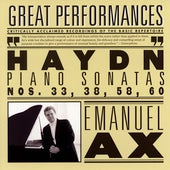 Haydn: Sonatas No 33, 38, 58 & 60 / Emanuel Ax