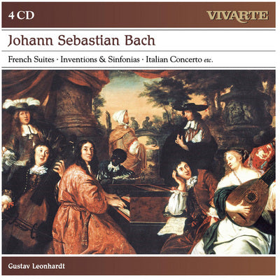 Bach: French Suites, Inventions, Sinfonias, Italian Concerto / Gustav Leonhardt