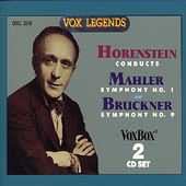 Horenstein Conducts - Mahler: No 1;  Bruckner: No 9