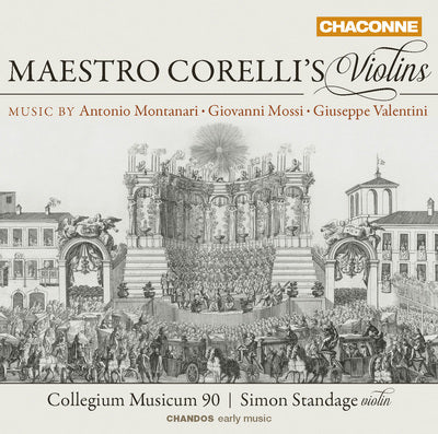 Maestro Corelli's Violins / Standage, Collegium Musicum 90