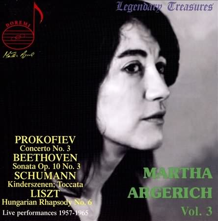 Martha Argerich, Vol. 3: Prokofiev, Beethoven, Schumann