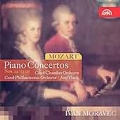 Mozart: Piano Concertos No 14, 23, 25 / Moravec, Vlach