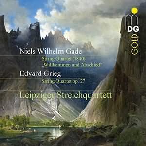 Gade, Grieg: String Quartets / Leipzig String Quartet