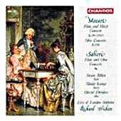 Mozart: Flute And Harp Concerto, Etc;  Salieri / Hickox