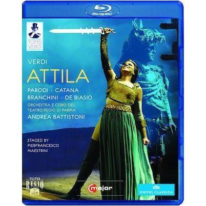 Verdi: Attila / Catana, Cremonini, Branchini, Battistoni, Teatro Regio Di Parma [blu-ray]