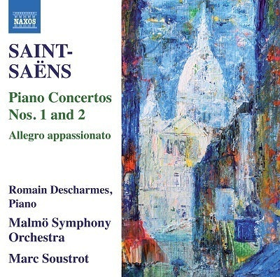 Saint-Saens: Piano Concertos / Descharmes, Soustrot, Malmo Symphony