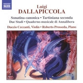 Dallapiccola: Complete Works for Violin and Piano / Prosseda