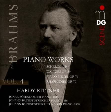 Brahms: Piano Works, Vol. 4 / Hardy Rittner