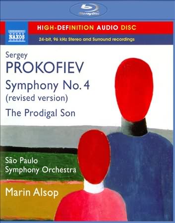 Prokofiev: Symphony No. 4 / Alsop, Sao Paulo Symphony [blu-ray Audio]