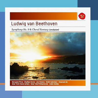 Beethoven: Symphony No 9 & Choral Fantasy (conclusion) / Mehta, New York Philharmonic