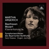 Beethoven, Mozart: Piano Concertos / Argerich, Ozawa, Jochum
