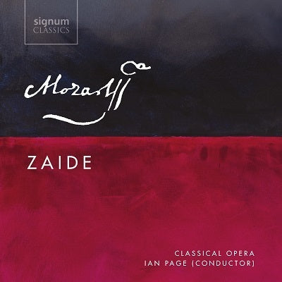 Mozart: Zaide / Page, Classical Opera