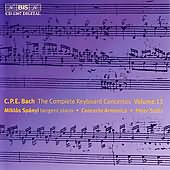 C.P.E. Bach: Complete Keyboard Concertos Vol 13 / Spányi