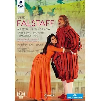 Verdi: Falstaff / Battistoni, Maestri, Salsi, Gandia, Pini
