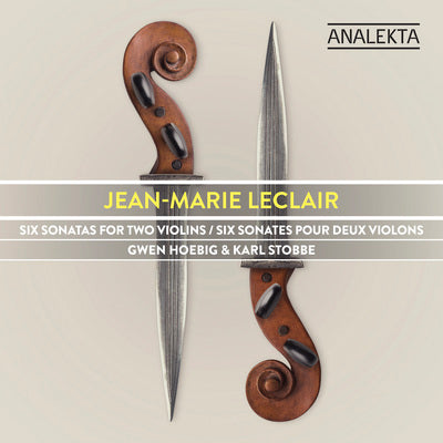 Leclair: Sonatas for Two Violins, Op. 3 / Hoebig, Stobbe