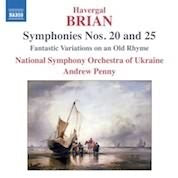Brian: Symphonies No 20 & 25 / Penny, National Symphony Orchestra Of Ukraine