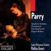 Parry: Symphonic Variations, Concertstück, Etc / Bamert, Lpo