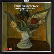 Weingartner: String Quartets Vol 1 / Sarastro Quartet