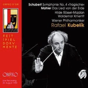 Schubert: Symphony No 4; Mahler: Das Lied Von Der Erde / Kubelik, Vienna Philharmonic
