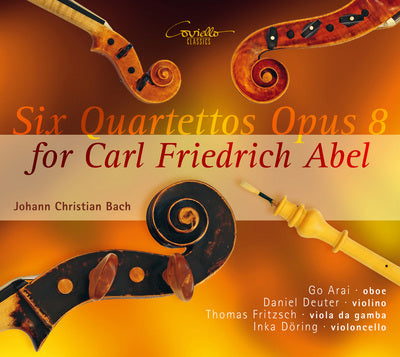 J.C. Bach: 6 Quartettos, Op. 8 / Arai, Deuter, Fritzsch, Doring