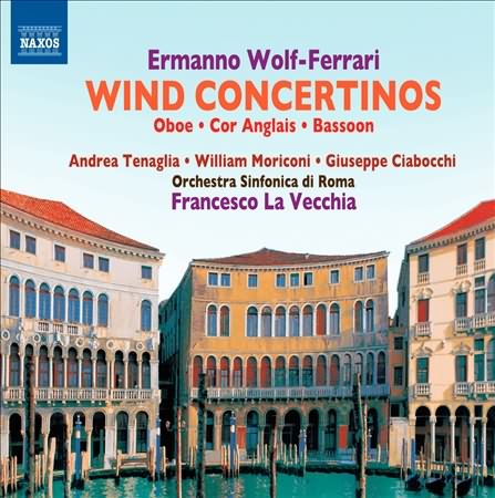 Wolf-Ferrari: Wind Concertinos / La Vecchia, Orchestra Sinfonica Di Roma