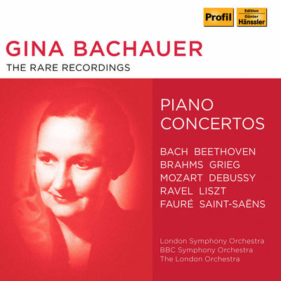 Gina Bachauer: The Rare Recordings / LSO, BBC Symphony, London Orchestra