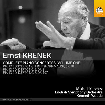 Krenek: Complete Piano Concertos, Vol. 1 / Korzhev, Woods, English Symphony