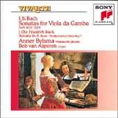 Bach: Sonatas For Viola Da Gamba / Bylsma, Van Asperen