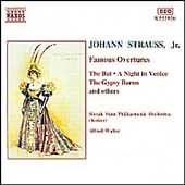 J. Strauss Jr.: Famous Overtures / Walter, Slovak State