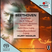 Beethoven: Symphony No 9 / Masur, Et Al