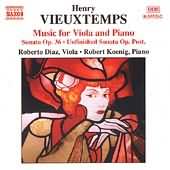 Vieuxtemps: Music For Viola And Piano / Diaz, Koenig