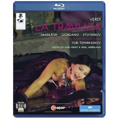 Verdi: La Traviata / Temirkanov, Vassileva, Trevisan, Pini, Giordano, Stoyanov  [blu-ray]