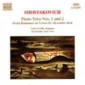 Shostakovich: Piano Trios No 1 & 2, Etc /Stockholm Arts Trio