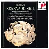 Brahms: Serenade No 1, Overtures / Tilson Thomas, London So