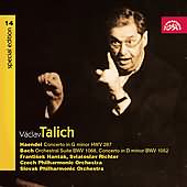 Vaclav Talich Special Edition Vol 14 - Handel, Bach