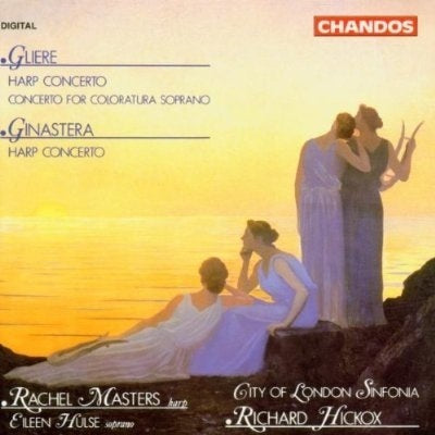 Gliere, Ginastera: Harp Concertos, Etc / Masters, Hickox
