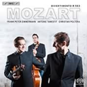 Mozart: Divertimento K 563; Schubert: String Trio / Trio Zimmermann