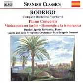 Spanish Classics - Rodrigo: Complete Orchestral Works Vol 4