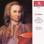 Bach: Partitas For Keyboard, BWV 825-830 (Complete) / Peter Sykes