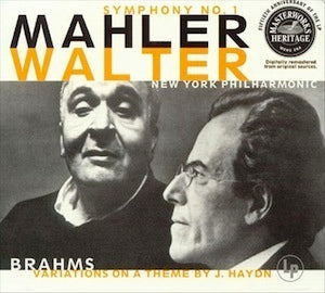 Mahler: Symphony No 1; Brahms: Haydn Variations / Walter
