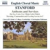 English Choral Music - Stanford: Anthems And Services