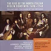 The Rise Of The North Italian Violin Concerto Vol 1