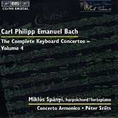 C.P.E. Bach: Complete Keyboard Concertos Vol 4 / Spányi