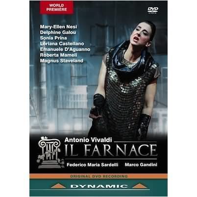 Vivaldi:  Il Farnace / Sardelli, Prina, Galou, Nesi, Castellano [dvd]