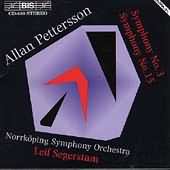 Pettersson: Symphonies No 3 & 15 / Segerstam, Norrköping So