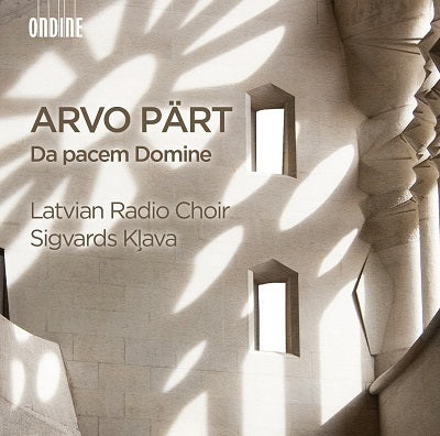 Part: Da pacem Domine / Kļava, Latvian Radio Choir