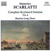 D. Scarlatti: Complete Keyboard Sonatas Vol 4 / Beatrice Long