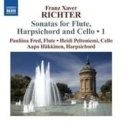Franz Richter: Flute Sonatas Vol 1 / Fred, Peltoniemi, Hakkinen
